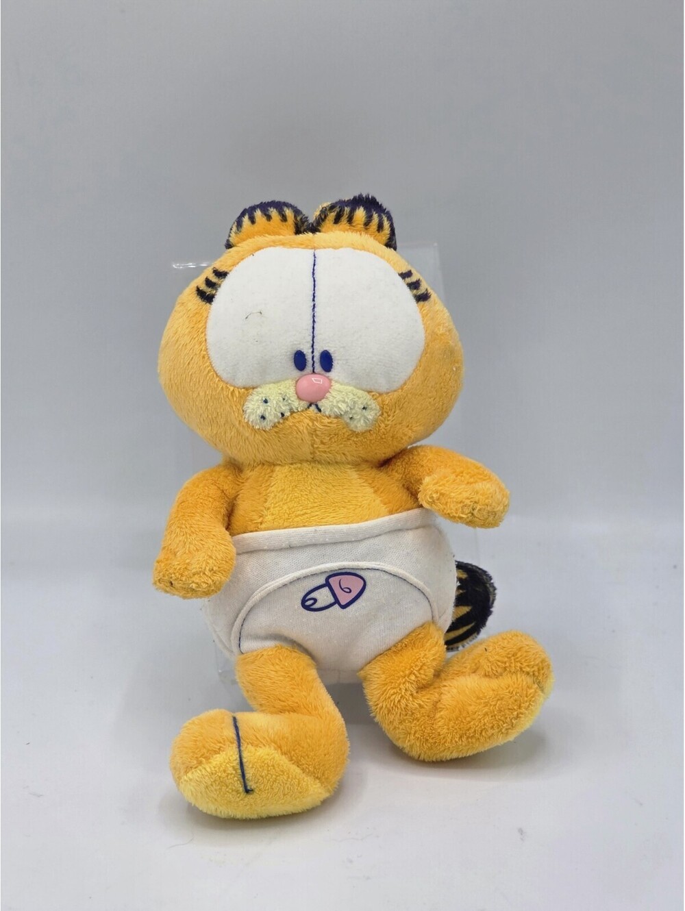 Ty Garfield Baby in Diaper Beanie Baby 2010 - 8” Used